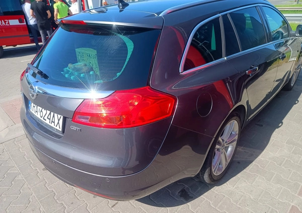 Opel Insignia cena 27000 przebieg: 203500, rok produkcji 2009 z Skawina małe 79